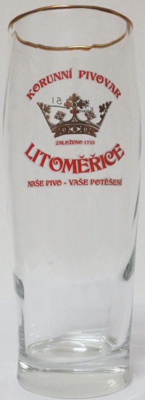 KORUNNÍ PIVOVAR LITOMĚŘICE NAŠE PIVO-VAŠE POTĚŠENÍ (0,5L) Triumpf