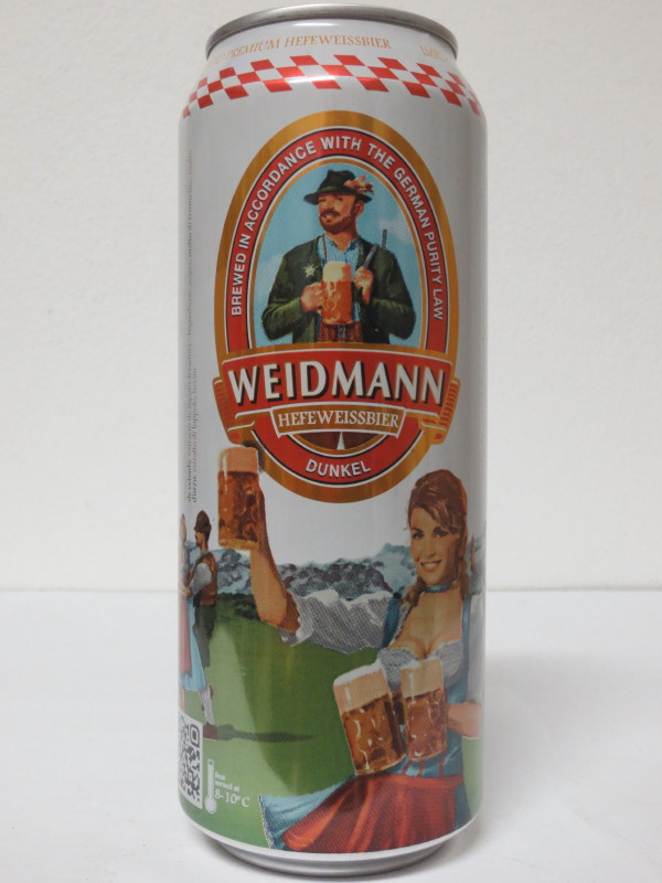 WEIDMANN HEFEWEISSBIER DUNKEL (50cl)