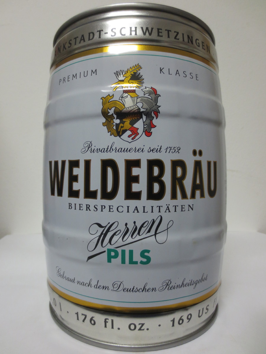 WELDENBRÄU BIERSPEZIALITÄTEN Herren Pils 