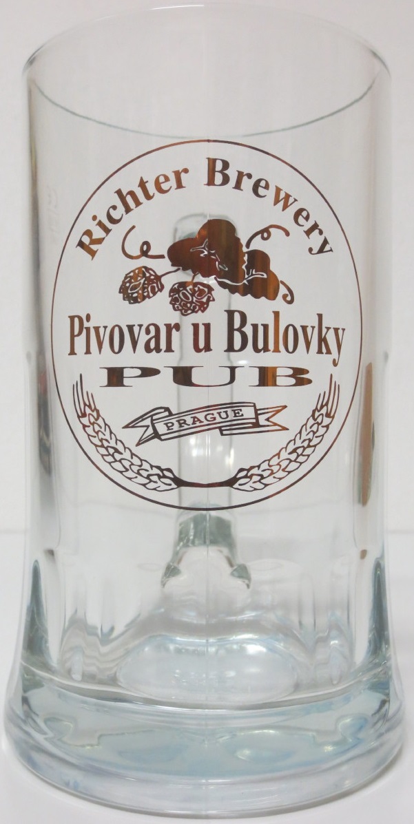 Richter Brewery Pivovar u Bulovky PUB PRAGUE (0,5L) Salzburg