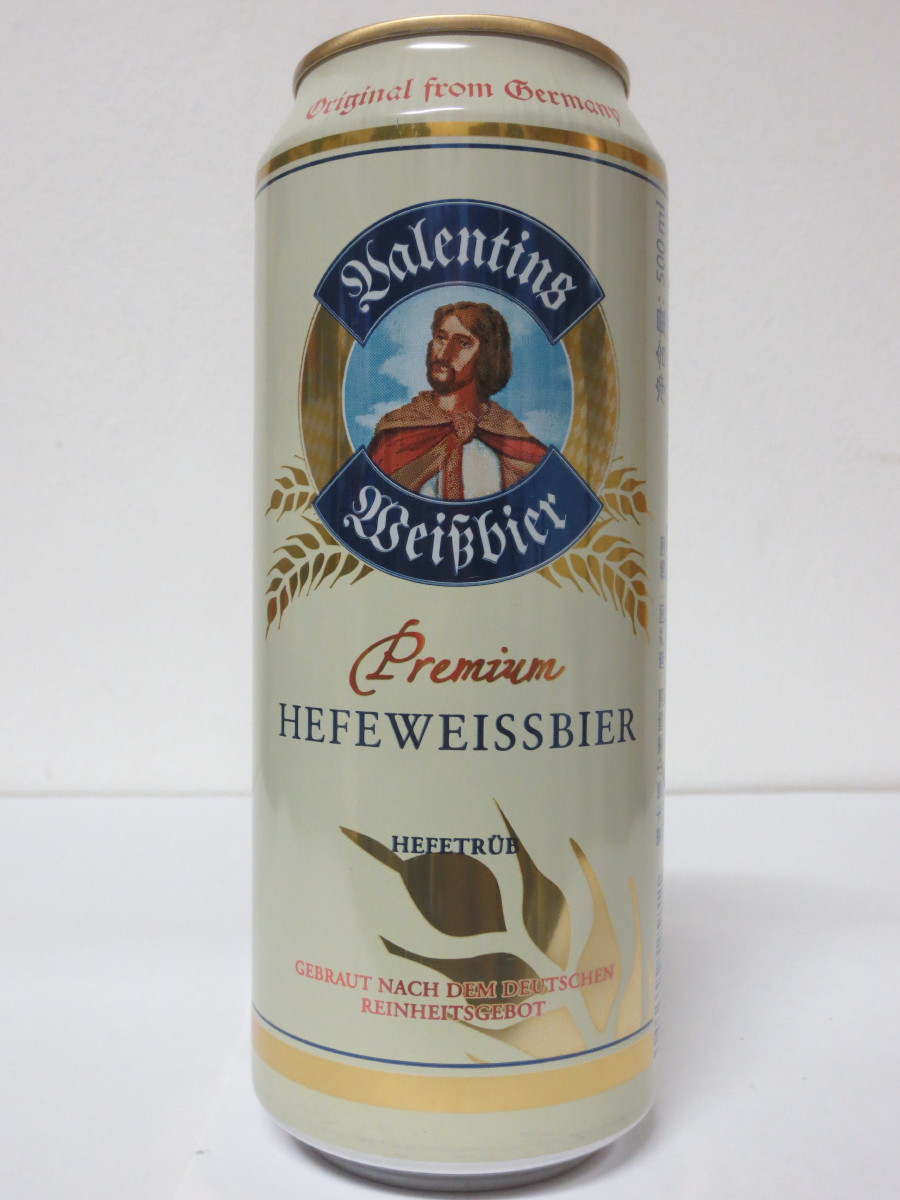 Valentins Weissbier Premium HEFEWEISSBER NATURTRÜB (50cl) (B/O) Nr.1 