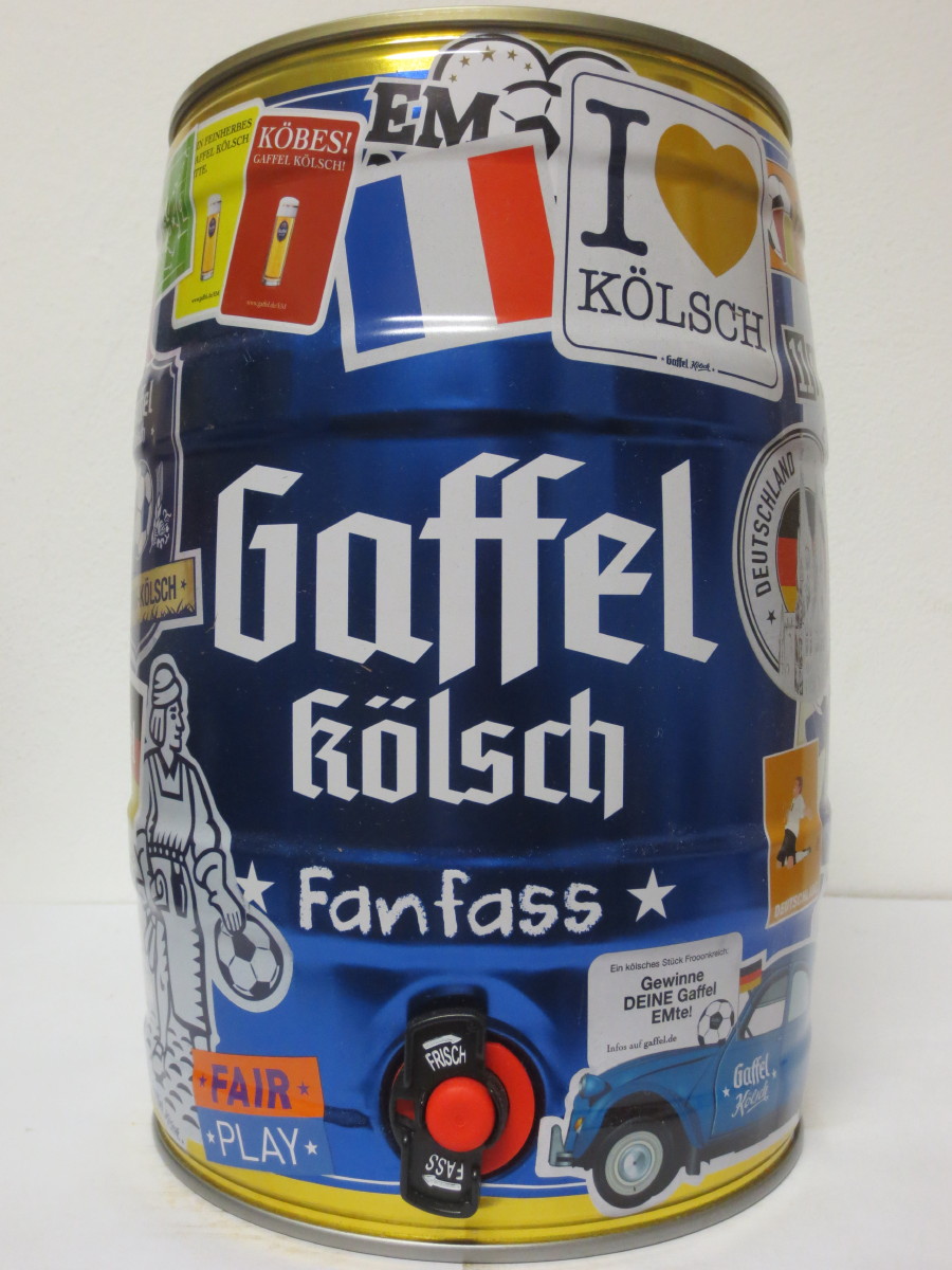 Gaffel kölsch FanFass (5L) Nr.1