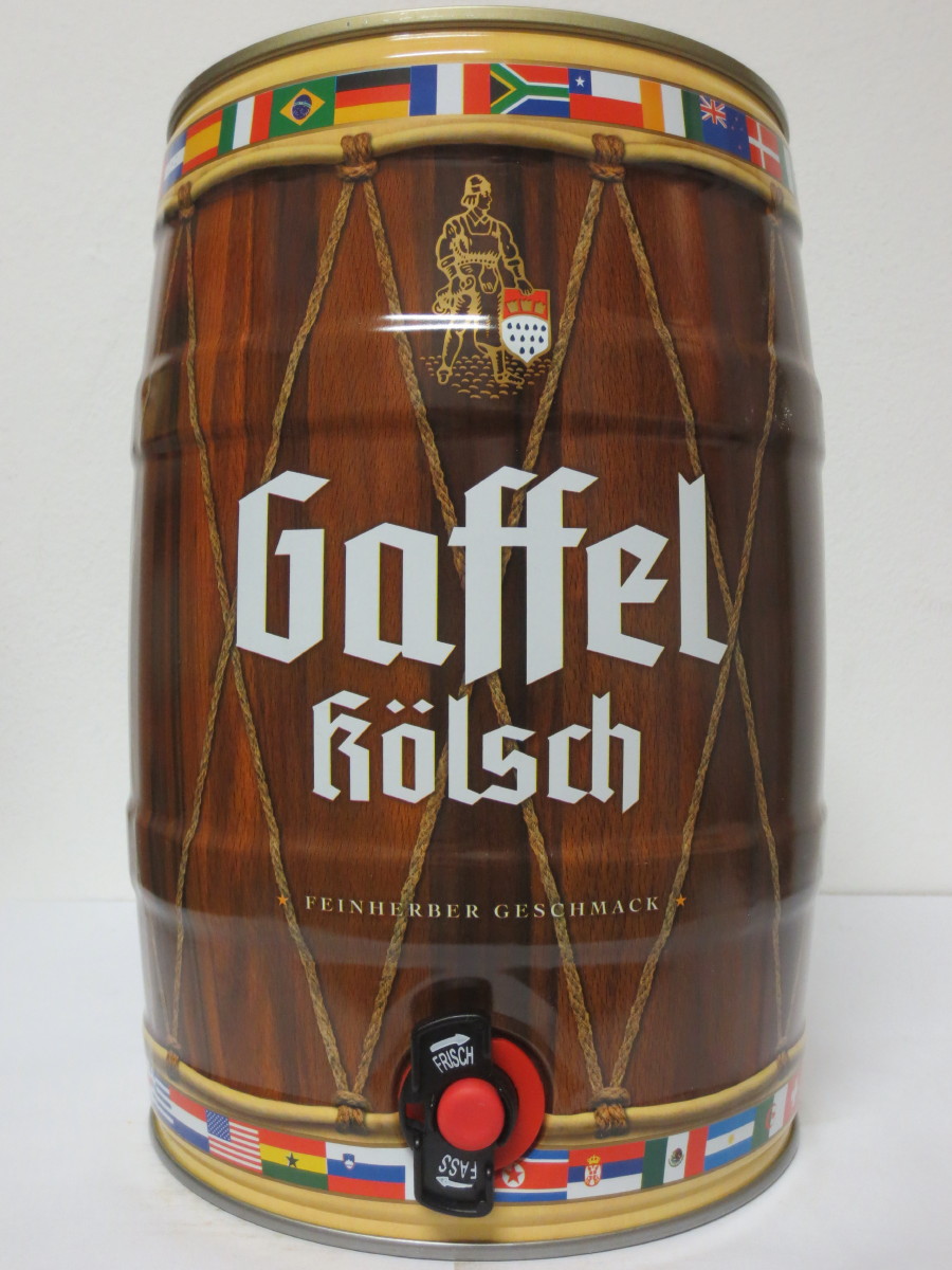 Gaffel kölsch FEINHERBER GESCHMACK (football) (5L) Nr.1