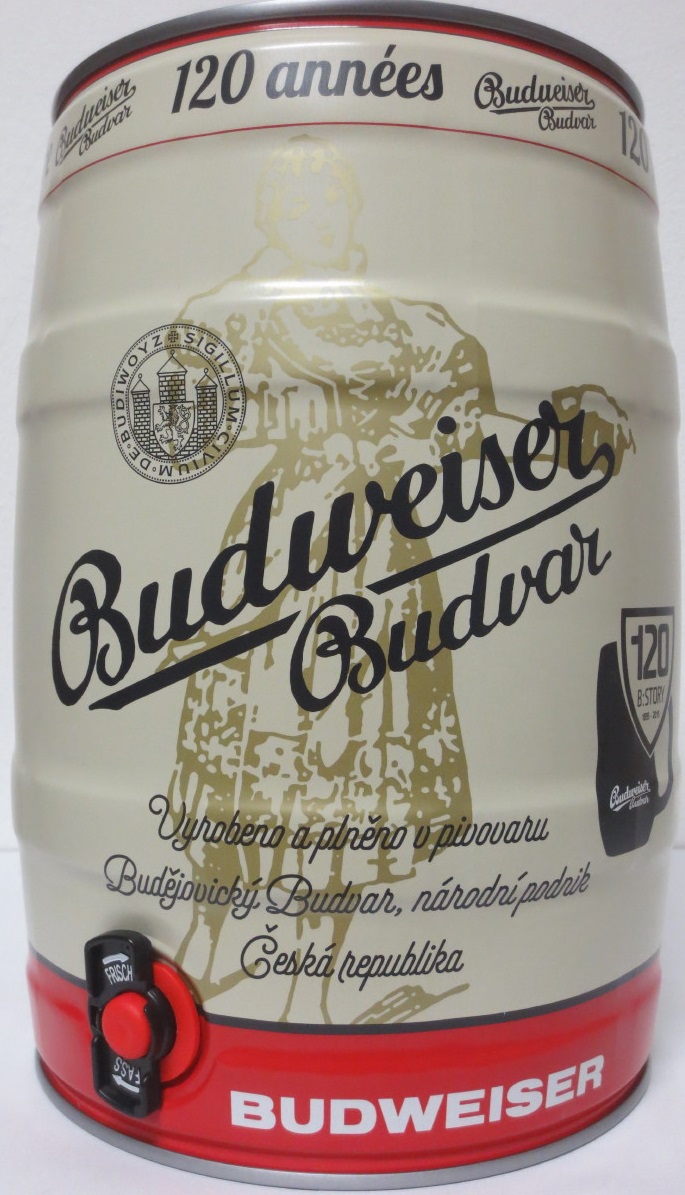Budweiser Budvar 120 let