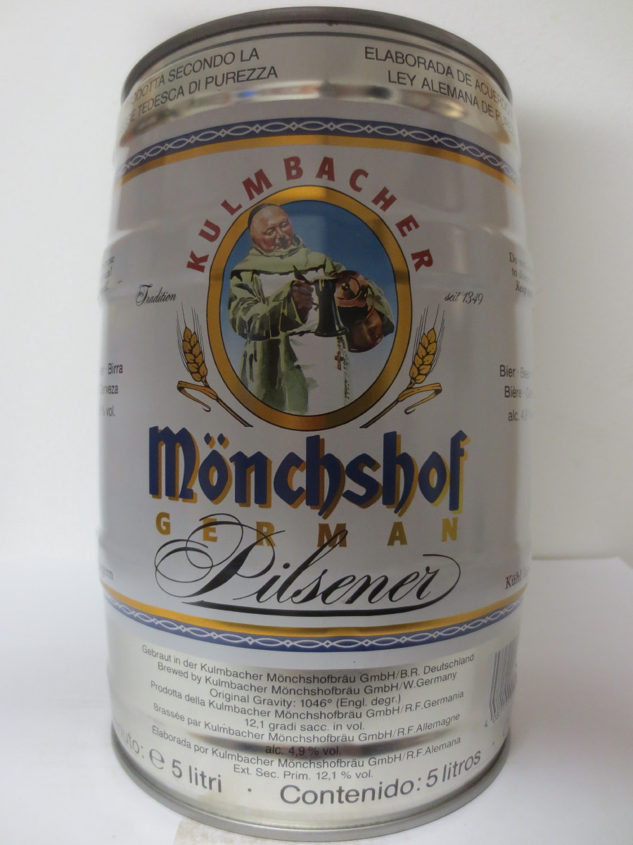 KULMBACHER Mönchshof GERMAN PILSENER