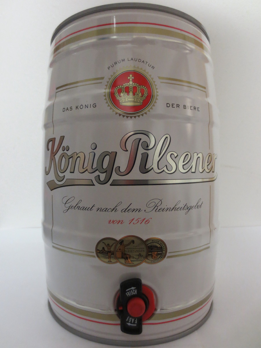 König Pilsener Gebraut nach dem Reinheitsgebot von 1516