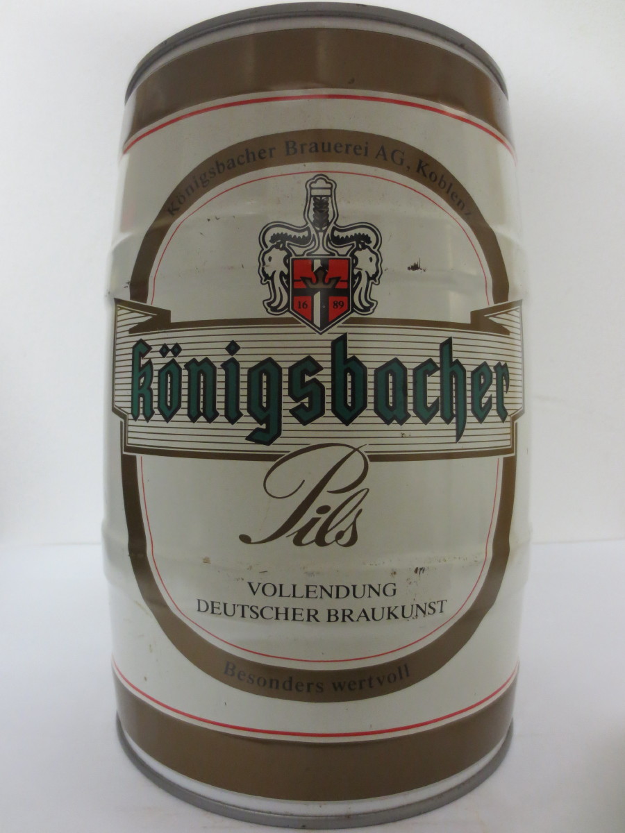 königsbacger Pils VOLLENDUNG DEUTSCHER BRAUKUNST