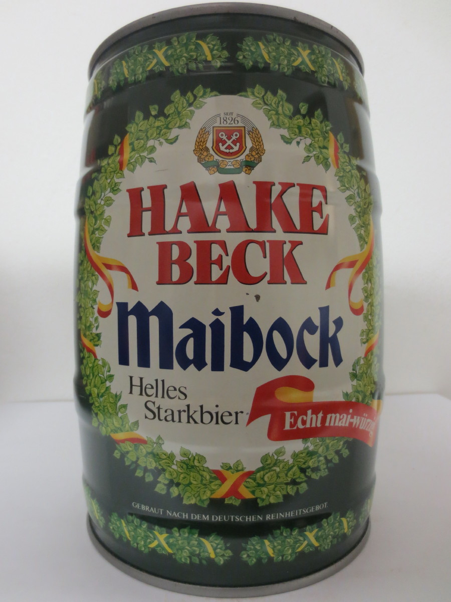 HAAKE BECK Maibock Helles Starkbier Echt mai-würzig