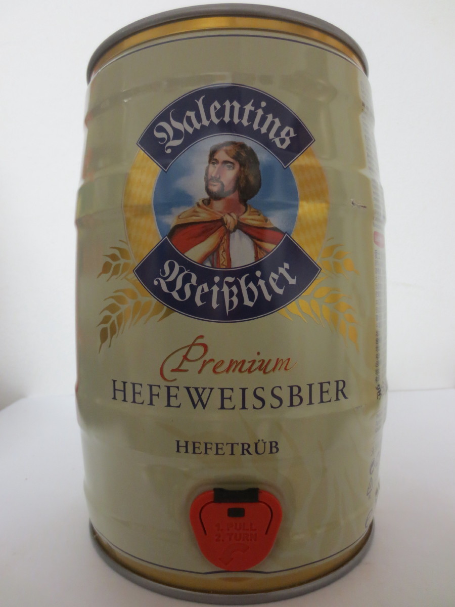 Valentins Weissbier Premium HEFEWEISSBIER NATURTRÜB