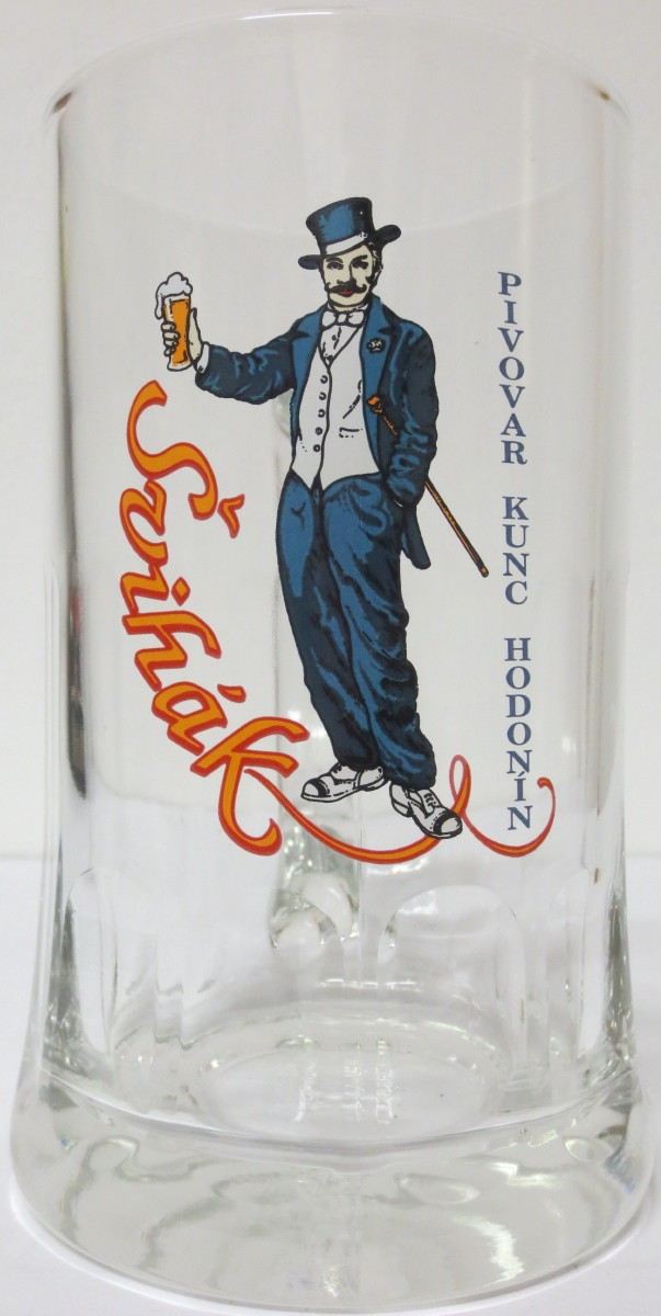 Švihák MINIPIVOVAR KUNC HODONÍN (0,5L) Salzburg (modrý nápis) 