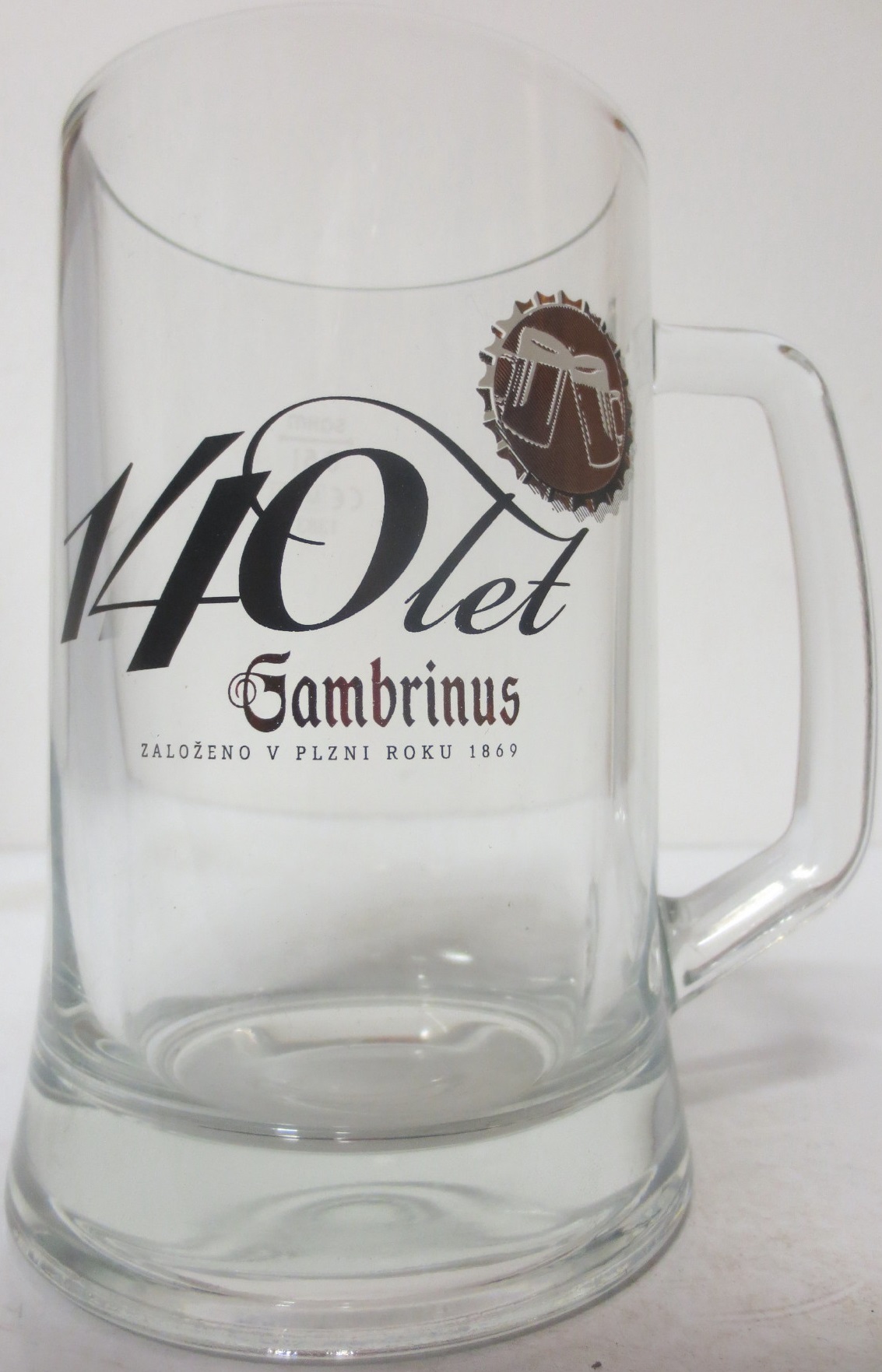 140 let Gambrinus ZALOŽENO V PLZNI ROKU 1869 (0,5L) LAJDYJA2