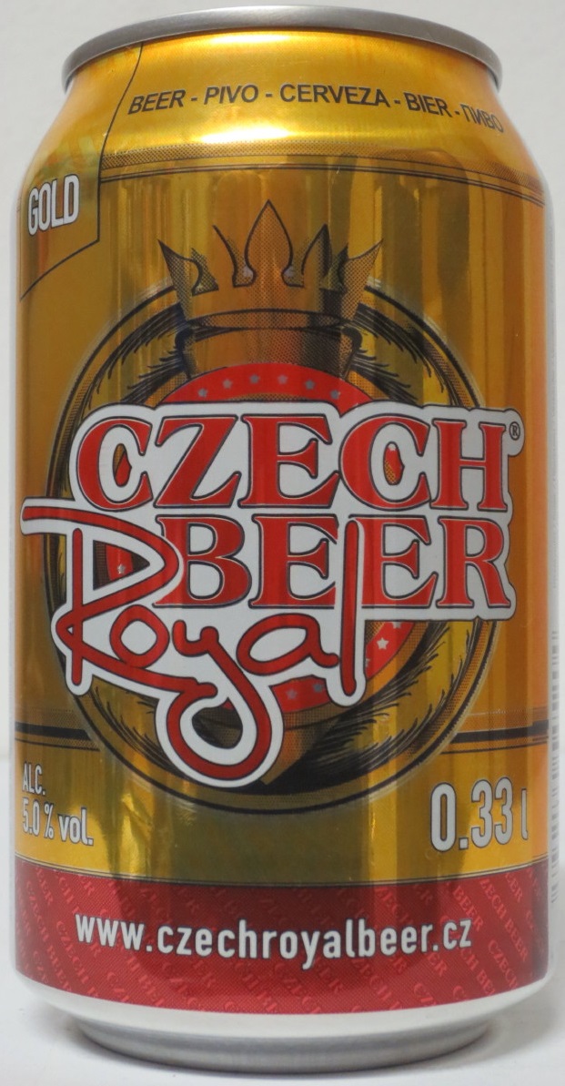 CZECH BEER Royal www.czechroyalbeer.cz (33cl) (B/O)