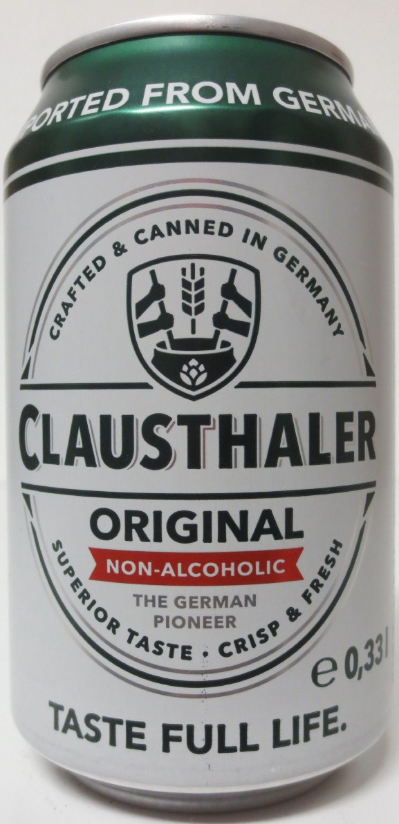 CLAUSTHALER ORIGINAL NON-ALCOHOLIC (33cl)