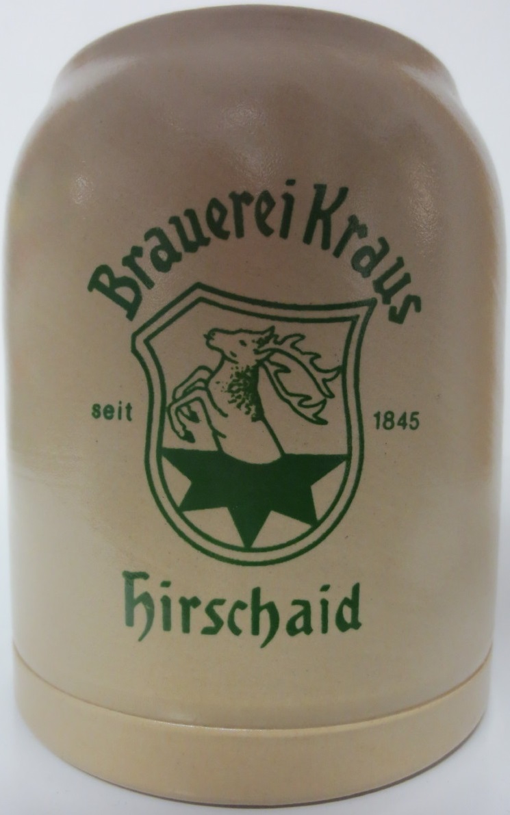 BRAUEREI KRAUS HIRSCHAID (0,5L) tankards Nr.2