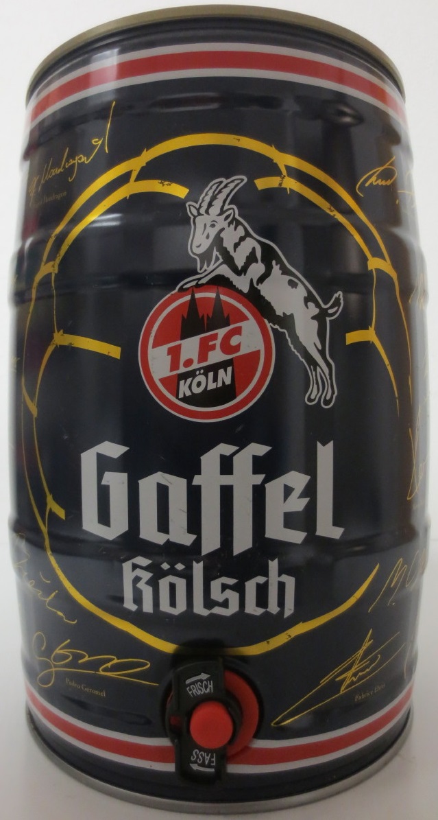 Gaffel kölsch 1.FC KÖLN (5L) Nr.2