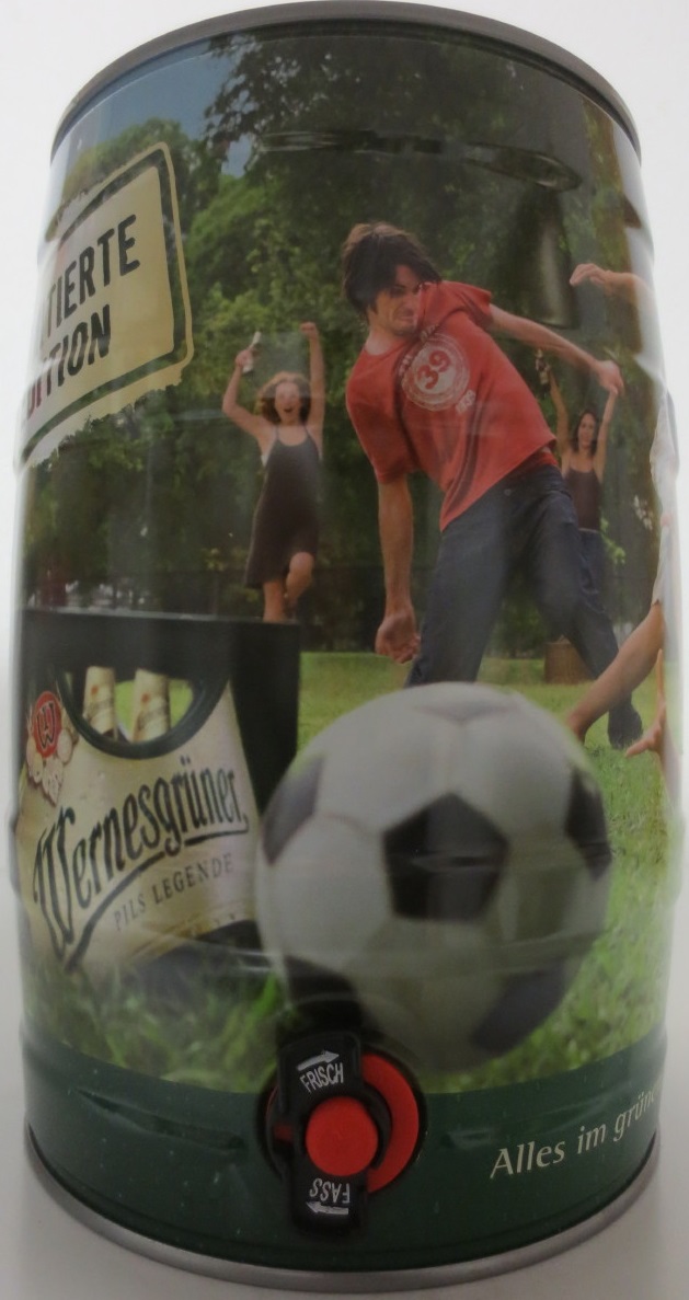 Wernesgrüner PILS LEGENDE LIMITIERTE EDITION (FOOTBALL)