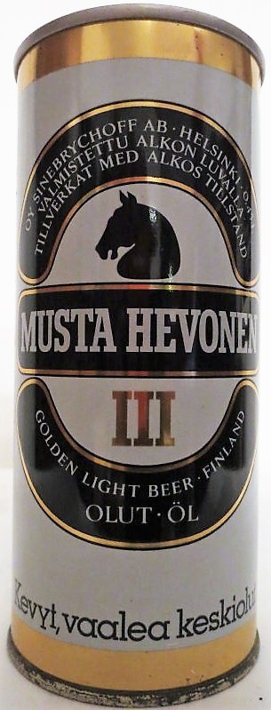 MUSTA HEVONEN III (SS) (44cl) (T/O) Nr.1