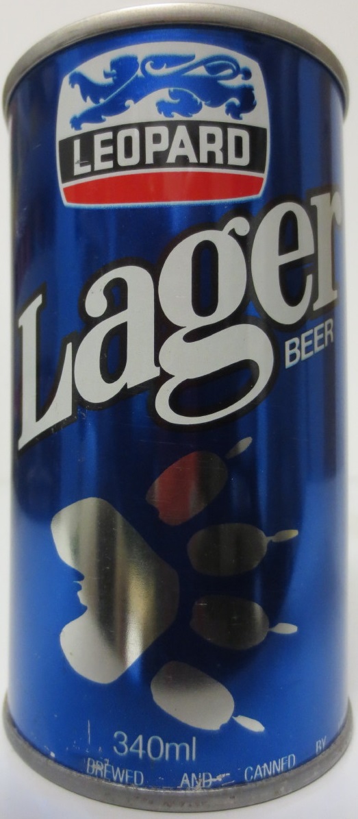 LEOPARD Lager BEER (SS) (34cl) (B/O) 