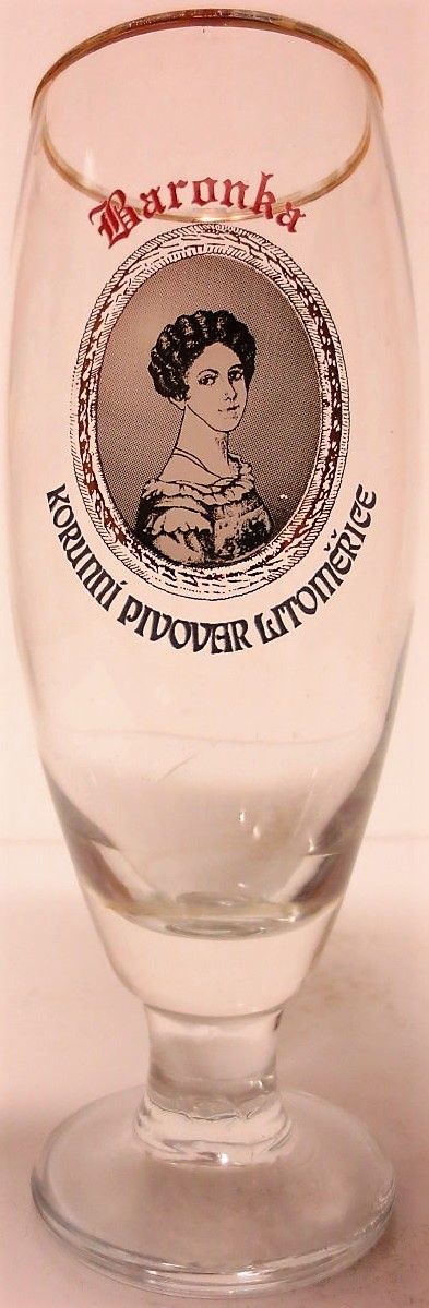 Baronka KORUNNÍ PIVOVAR LITOMĚŘICE (0,3L) stopka