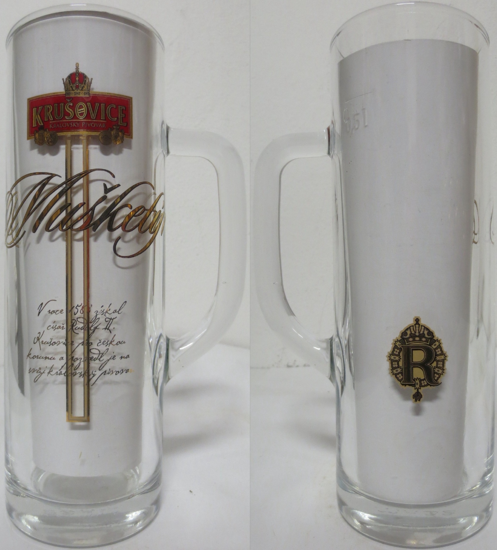 KRUŠOVICE Mušketýr (0,5L) Donau