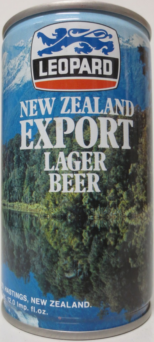 LEOPARD NEW ZEALAND LAGER BEER (CS) (34cl)