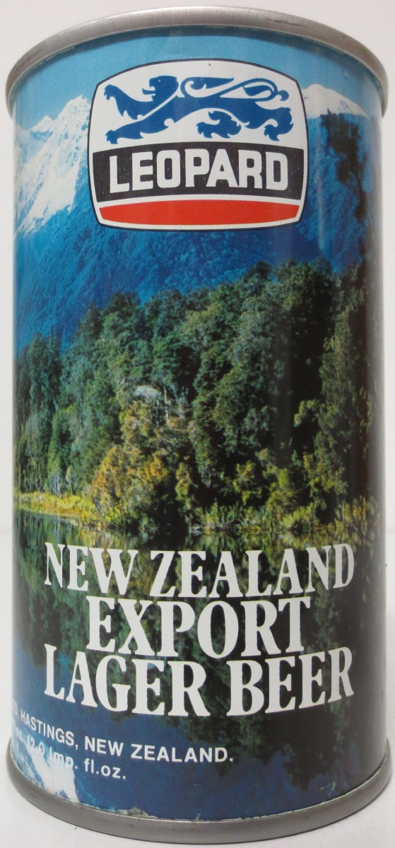 LEOPARD NEW ZEALAND LAGER BEER (SS) (34cl)