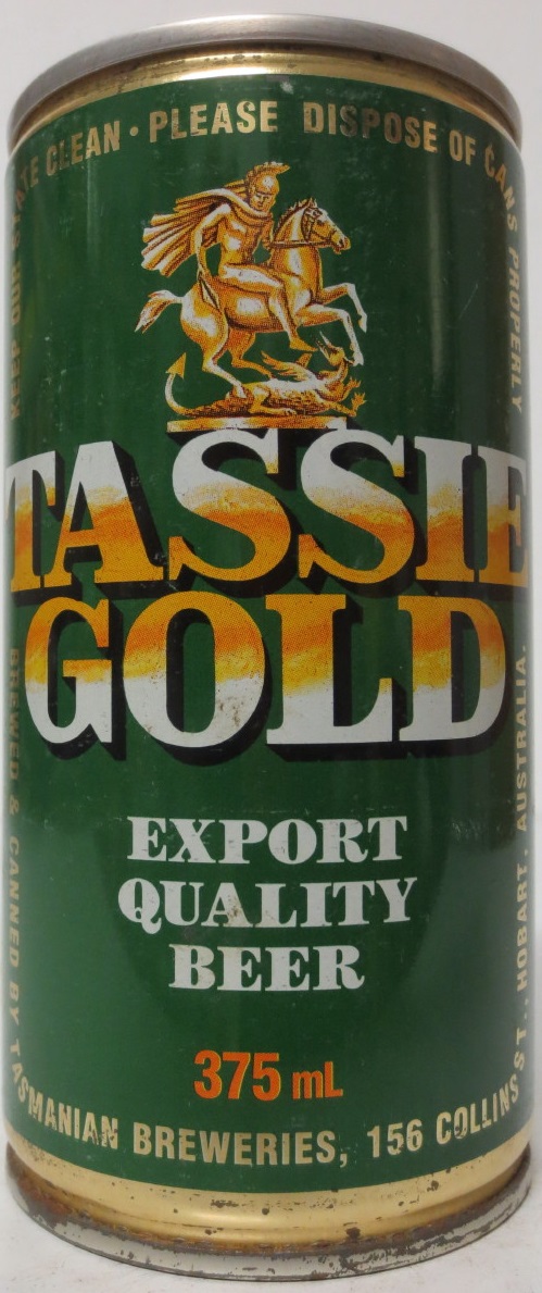 TASSIE GOLD EXPORT QUALITY BEER (CS) (37,5cl) Nr.1