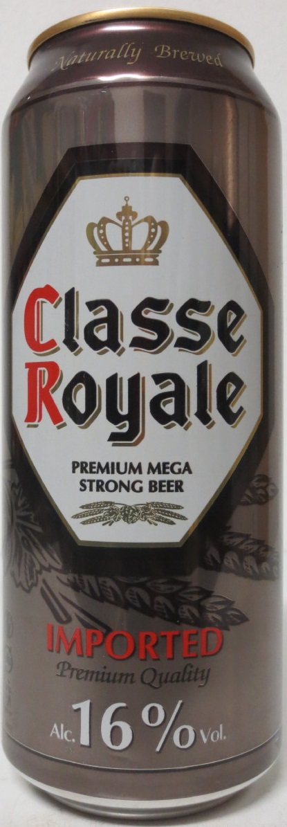 Classe Royale PREMIUM MEGA STRONG BEER (50cl) (B/O)