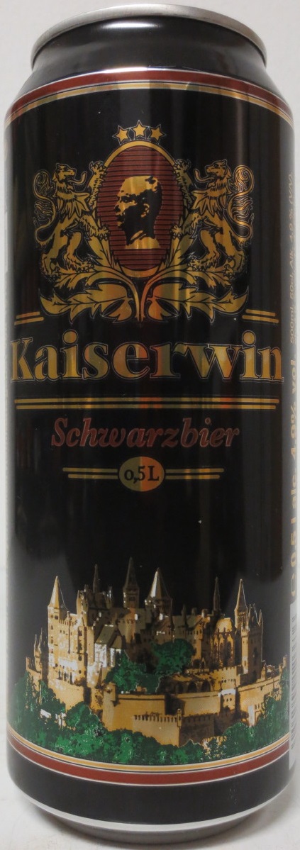 Kaiserwin Schwarzbier from GERMANY (50cl) (B/O)