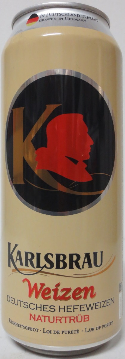 KARLSBRAU Weizen from GERMANY (50cl) (B/O)