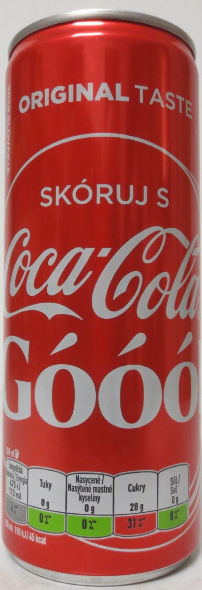Coca Cola Góóól from CZECH REPUBLIC (25cl) (B/O)