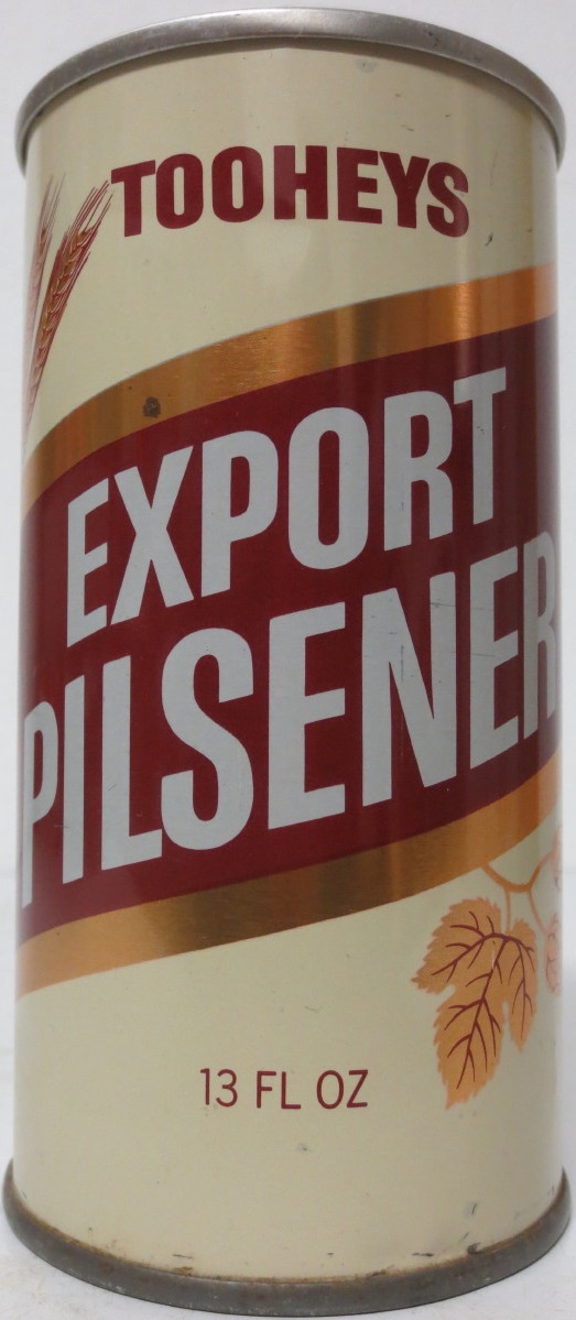 TOOHEYS EXPORT PILSENER 13 FL OZ SS (36,9cl)