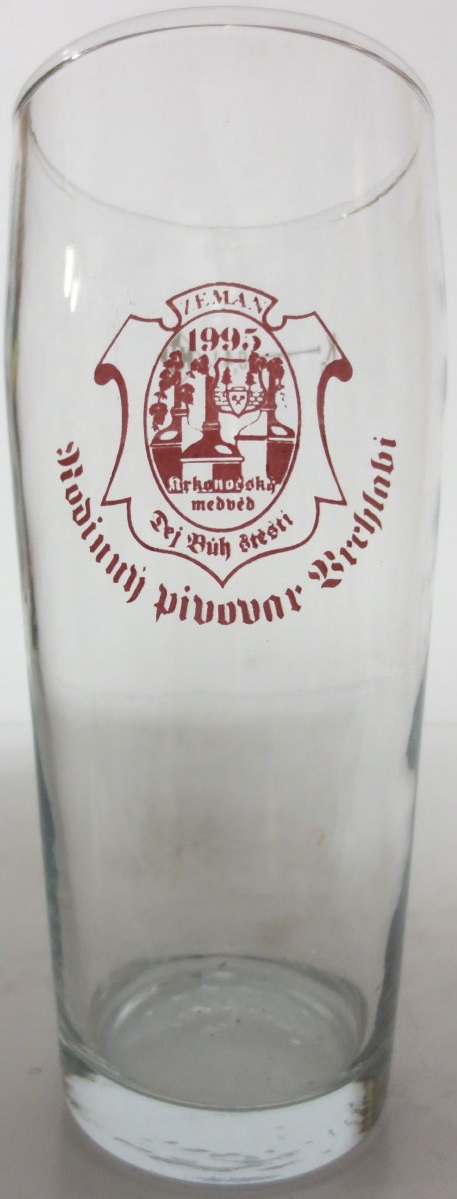 ZEMAN 1995 Rodinným pivovar Vrchlabí (0,4L) Willi