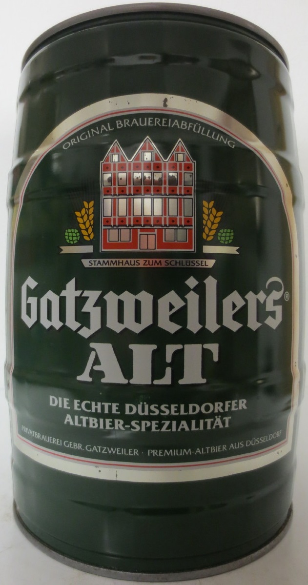 Gatzweilers ALT DIE ECHTE DÜSSELDORFER ALTBIER-SPEZIALITÄT