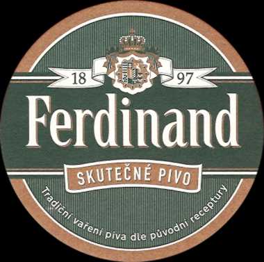 Ferdinand SKUTEČNÉ PIVO Tradiční vaření piva dle původní receptury (PTVP-K-a) 