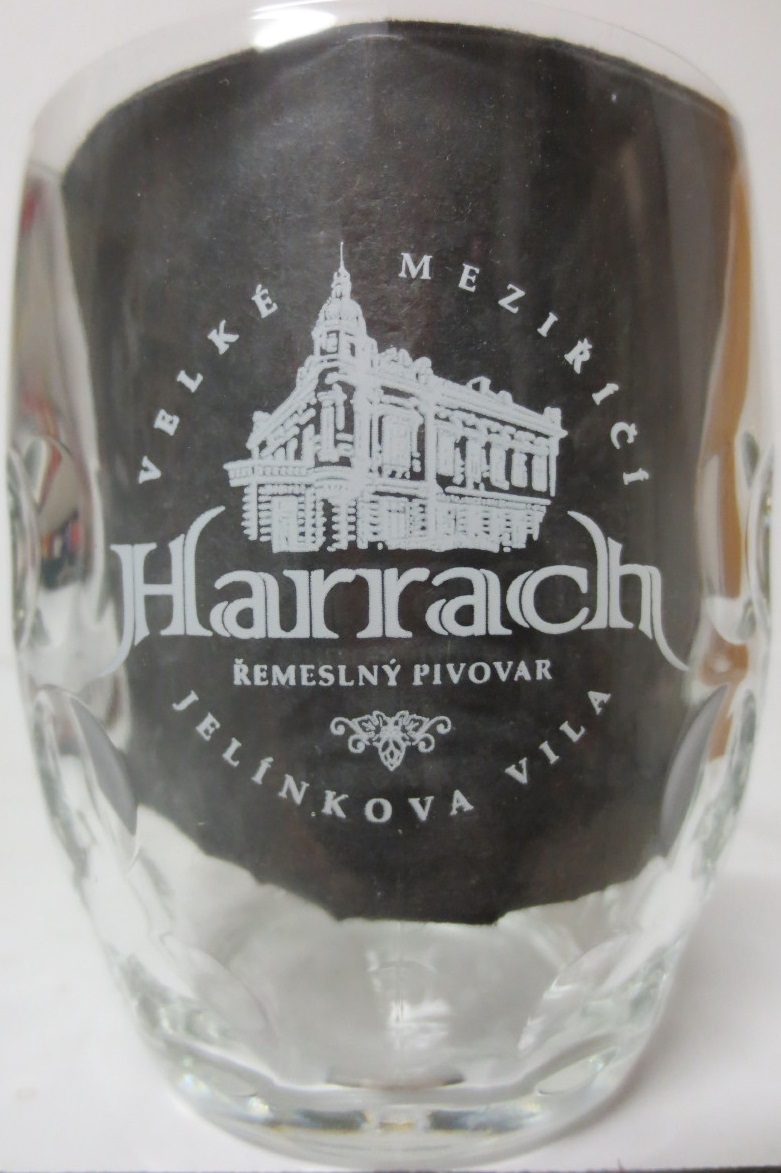 VELKÉ MEZIŘÍČÍ ŘEMESLNÝ PIVOVAR Harrach JELÍNKOVA VILA (0,3L) Kugel