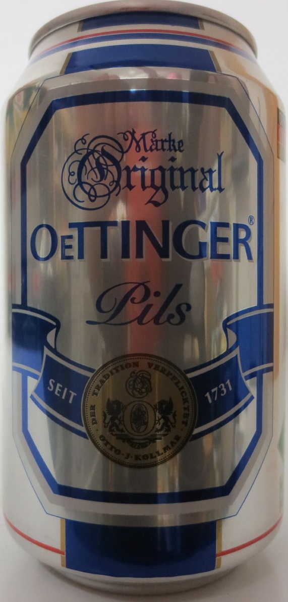 Original OETTINGER Pils (33cl) (B/O) Nr.1 