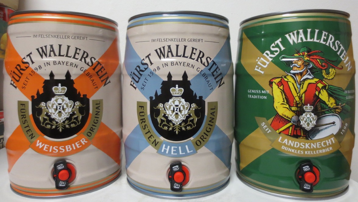FÜRST WALLERSTEIN 3 gallons set from Germany