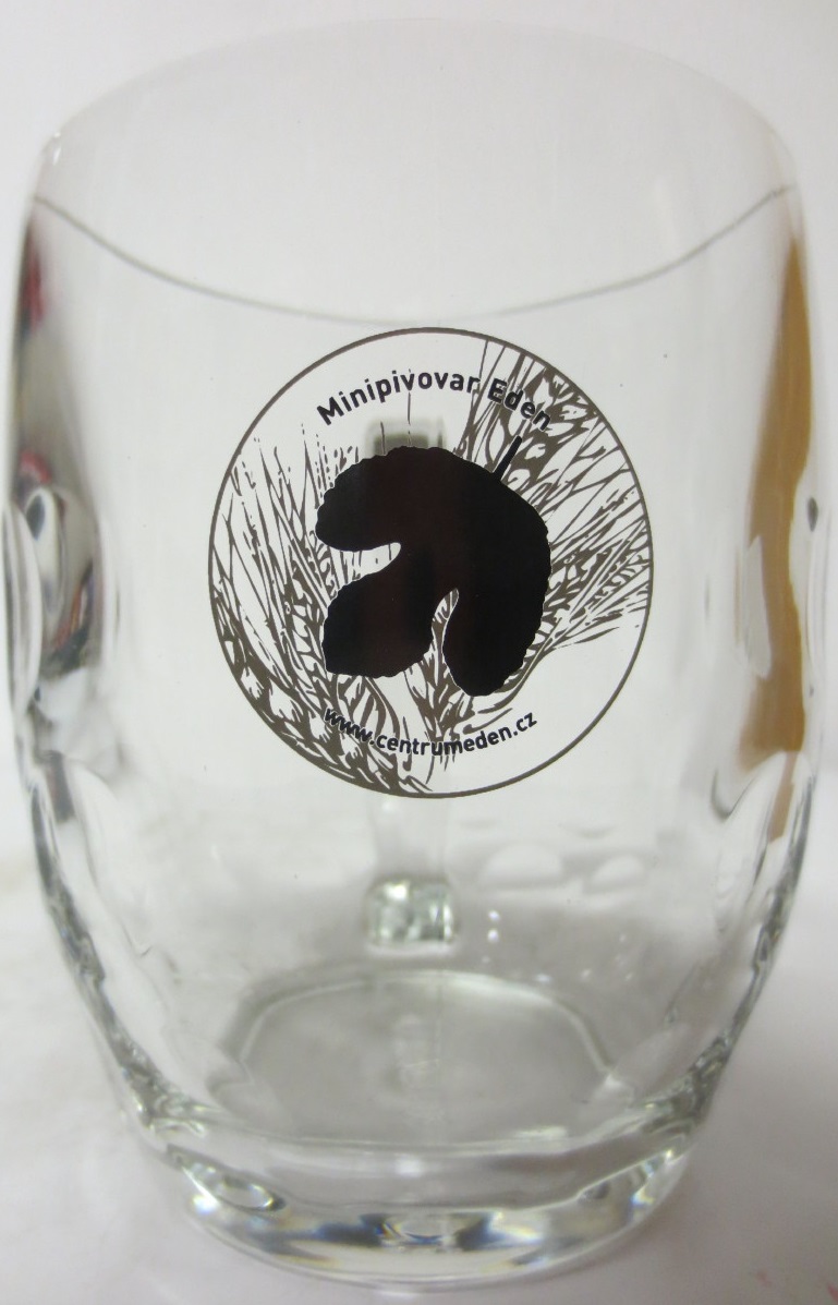 Minipivovar Eden www.cenrumeden.cz (0,5L) krýgl s uchem