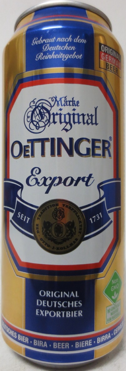 OETTINGER Export (50cl) (B/O) Nr.1