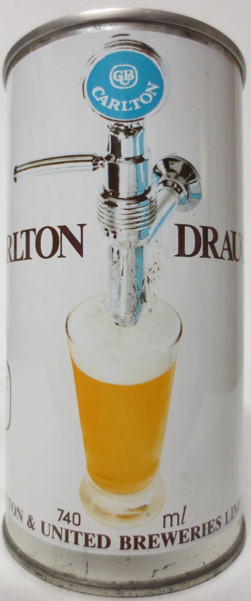 CARLTON DRAUGHT 740ml (74cl)