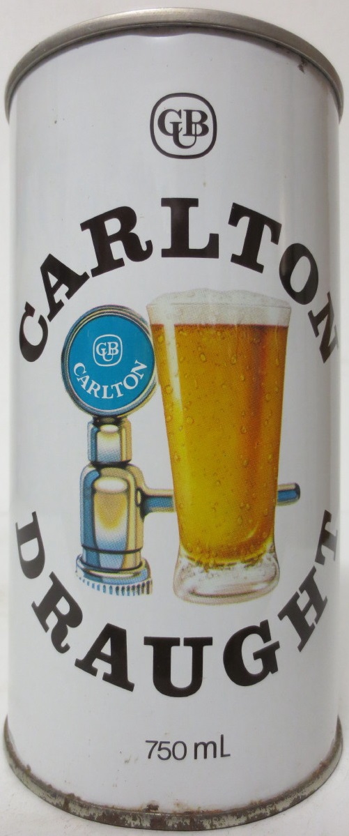 CARLTON DRAUGHT 750ml (75cl)