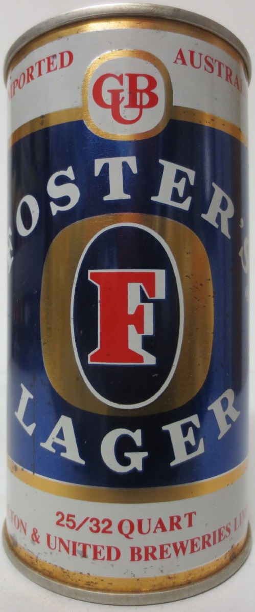 FOSTERS LAGER F 25/32 QUART (74cl) Nr.1