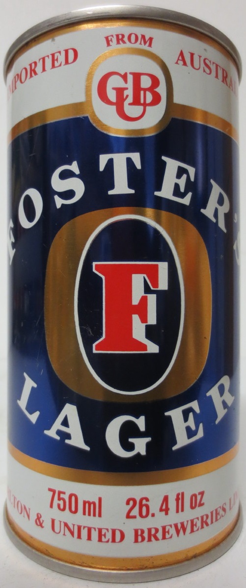 FOSTERS LAGER F 750ml (75cl)