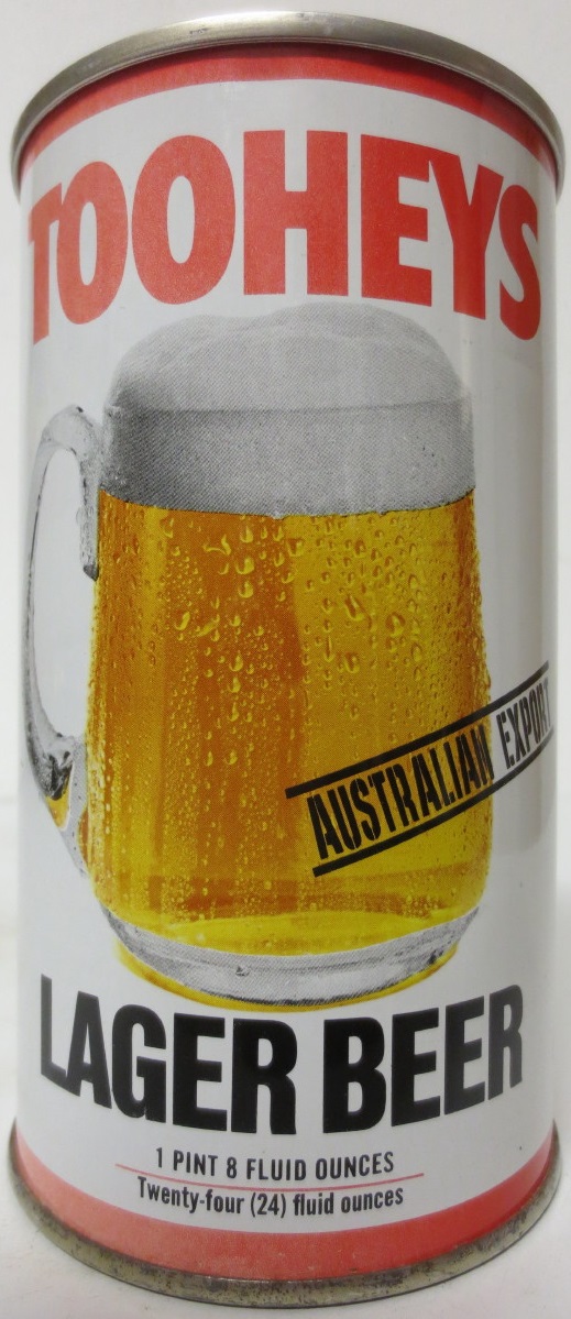 TOOHEYS LAGER BEER AUSTRALIAN EXPORT (70cl) Nr.1