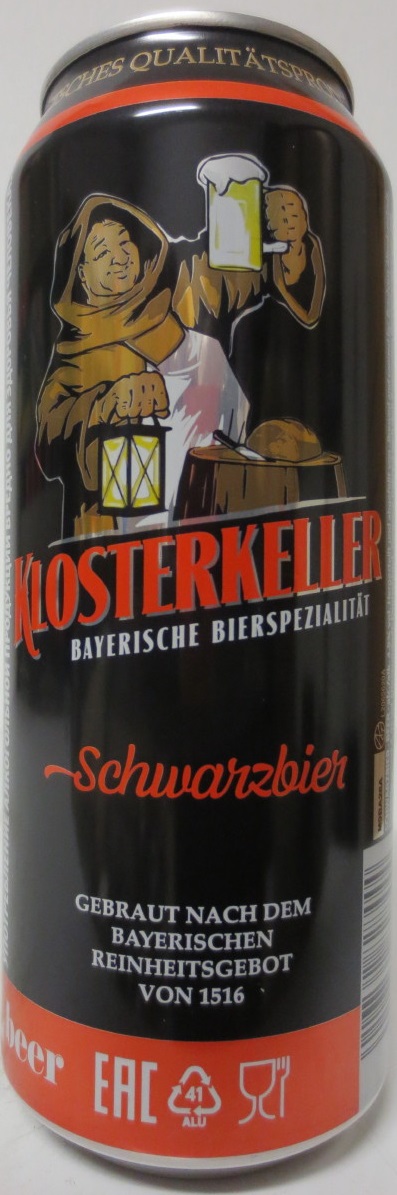 KLOSTERKELLER Schwarzbier (50cl)