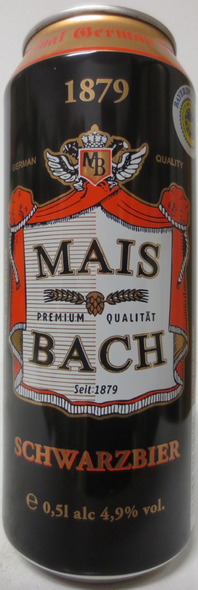 MAIS BACH SCHWARZBIER (50cl)