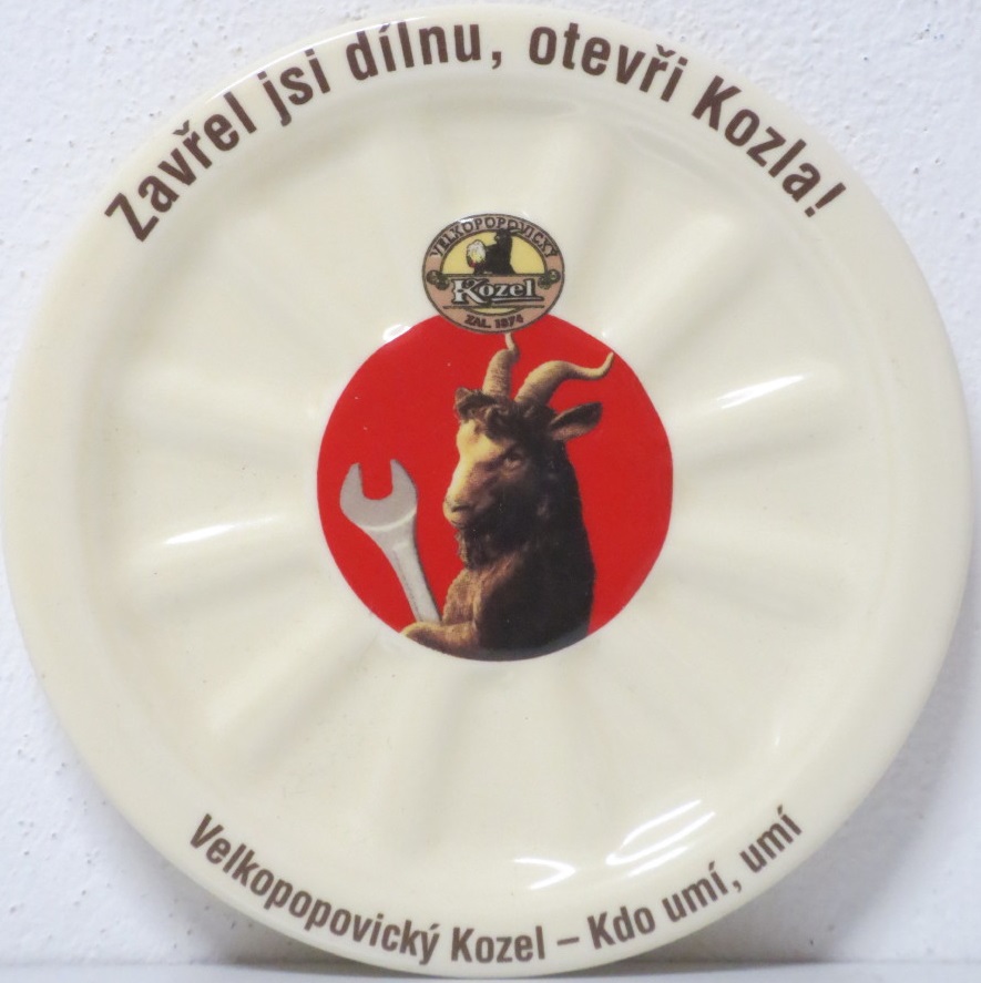 Zavřel jsi dílnu, otevři kozla! (keramický tácek) 