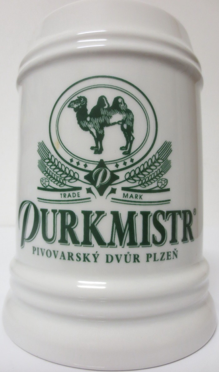 PURKMISTR PIVOVARSKÝ DVŮR PLZEŇ (0,5L) keramický korbel