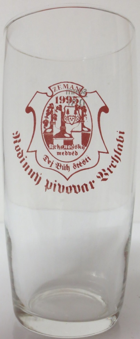 ZEMAN 1995 Rodinným pivovar Vrchlabí (0,3L) Willi